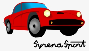 Red - Sports - Car - Clipart - Non Linear Real Life Example