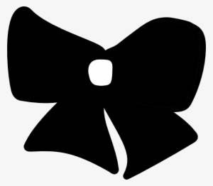 Graphic Library Stock Hair Clip Art At - Black Cheer Bow Clipart