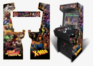 Custom Permanent Full Size X-men Vs Street Fighter - Arcade X Men Vs Street Fighter