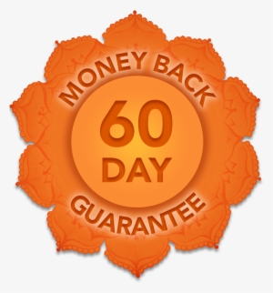 100% 60 Day Money Back Guarantee - Circle