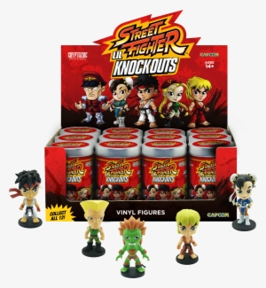 Street Fighter Lil Knockouts Series - Street Fighter - Lil' Knock-outs Mini Figures
