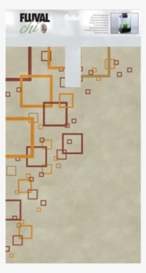 Enhance The Calming Effect Of Your Chi Aquarium With - Fluval Chi Geo Bubble Background