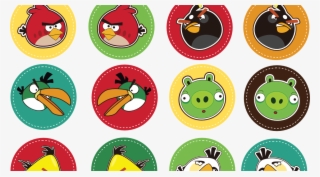 Download Angry Birds Images To Print Clipart Birthday - Free Angry Birds Toppers