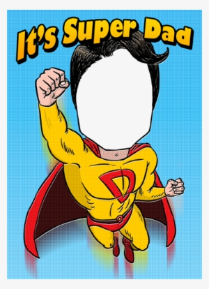 Super Dad Card Cover Super Dad Card Cover - Super Dad Logo Png
