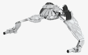 Metal Earth 3d Model Kits - Klingon Bird Of Prey Star Trek Ship Metal Earth 3d