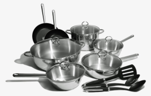 Smallwares - Kinetic Classicor Series Stainless Steel 15-piece Cookware