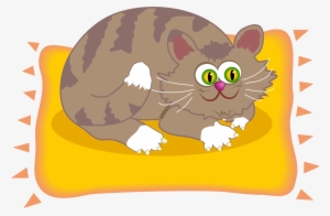 This Free Icons Png Design Of Cat On A Mat