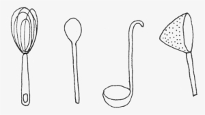 Kitchen Utensils - Sketch