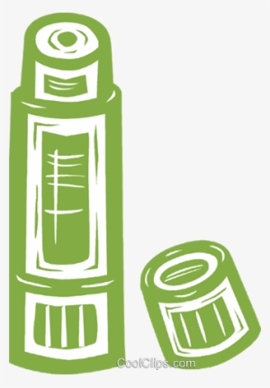 Glue Stick Royalty Free Vector Clip Art Illustration - Illustration