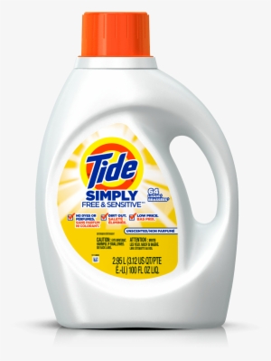 Tide Simply Free And Sensitive - Tide Simply Free & Sensitive Liquid Laundry Detergent