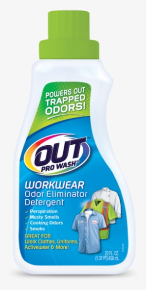 Out Prowash Workwear Odor Eliminator Detergent Clothes