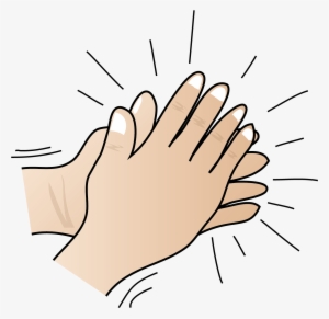 Clapping Hands Clip Art - Bater Palminhas Png