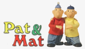 Pat & Mat Tv Show Image With Logo And Character - Pat I Mat