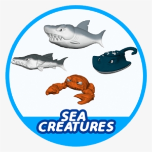 5 Surprise Balls Boy Collection Sea Creatures - Sea