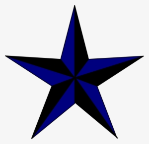 Navy Blue & Black Texas Star Svg Clip Arts 600 X 582