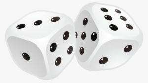 Two White Dice - Dice