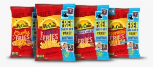 Curly Fries - Mccain Quick Cook Crispy French Fries 750g