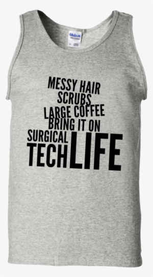 Messy Hair Scrubs Large Coffee Bring It On Surgical