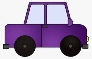 Showing Post & Media For Cartoon Police Car Transparent - Transparent Background Purple Car Clip Art