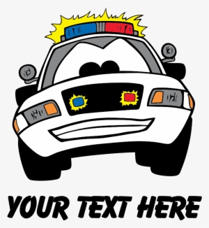 Favorite - Cafepress Cartoon Police Car Baby Blanket