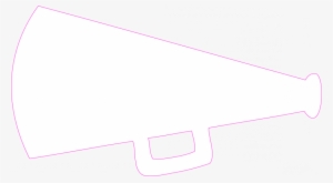 Cheer Megaphone Clipart Black And White - Graphics