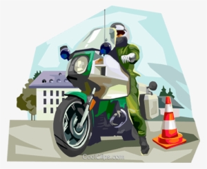 Vetor Policia Moto Png