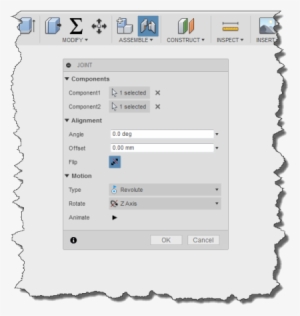 Royalty Free Stock Autodesk Drawing Fusion - Command Dialogue Fusion 360