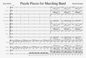 Puzzle Pieces For Marching Band Sheet Music Composed - Puzzle Pieces Sheet Music