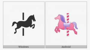 Carousel Horse On Various Operating Systems - Horse