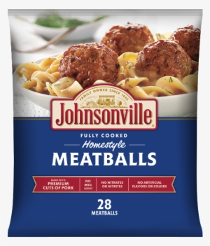 Johnsonville Meatballs, Homestyle - 24 Oz