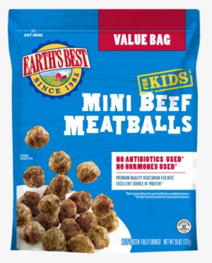 Mini Beef Meatballs Value Size - Earth's Best