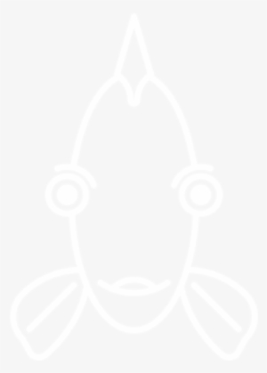 Clownfish - Hyatt Regency Logo White