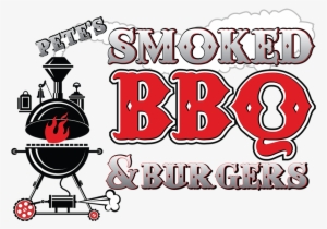 Png Black And White Library Barbecue Clipart Grill - Petes Bbq And Burgers