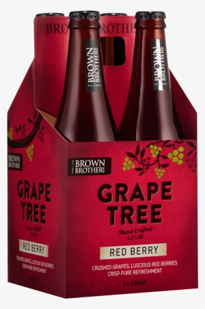 Brown Brothers Grape Tree Red Berry 4 Pack - Brown Bros Grape Tree Red Berry