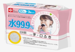 9% Pure Water Baby Wipes 80 Sheets X - 日本 純 水 濕 紙巾