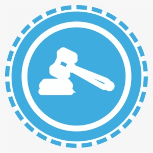 Blue Gavel Png - Disenos De Cacao