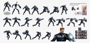 Click To View Full Size - Captain America Sprites Infinity War