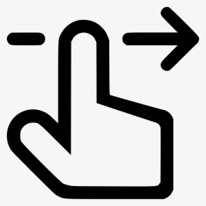 Cursor Pointer Swipe Right - Pointer