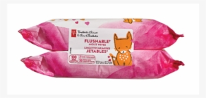 Pc Flushable Moist Wipes - Paw