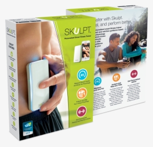 10 Skulpt Package Frontandback - Skulpt 66611 Chisel Handheld Body Scanner White Measure