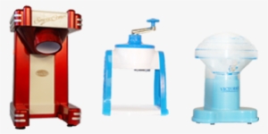 Complete Home Use Shaved Ice Kits - Snowizard,inc. Snowizard Red Ridertm Snow Cone Kit