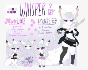 Whisper Ref [comm] - Cartoon