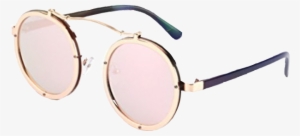 Retro Round Steampunk Sunglasses Men Vintage 1762