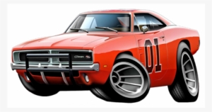 General Lee Car Art
