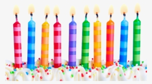 Birthday Candles - Happy Birthday Candles Png