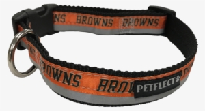 Petflect Cleveland Browns Dog Collar - Dog Collar
