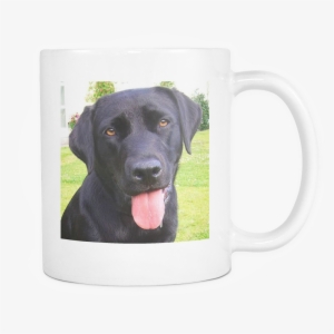 Black Labrador Retriever Mug - Black Lab Mix With Rottweiler