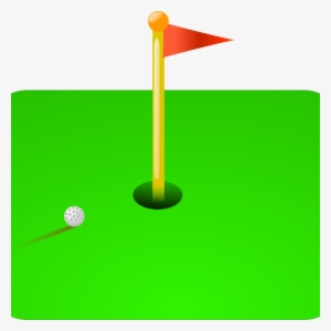 Mini Golf Clip Art Golf Flag Ball Clip Art At Clker - Mini Golf Club Art
