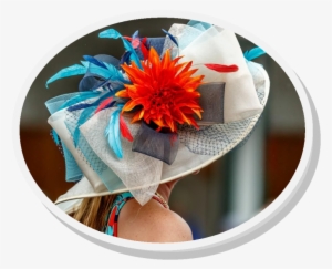 Derby Day Hats - Kentucky Derby Hat From Back