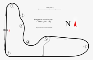 Barbagallo Raceway Track Map